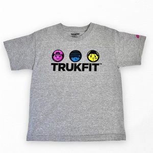 TRUKFIT BOYS SHORT SLEEVE T SHIRT SIZE L (14/16) BOYS